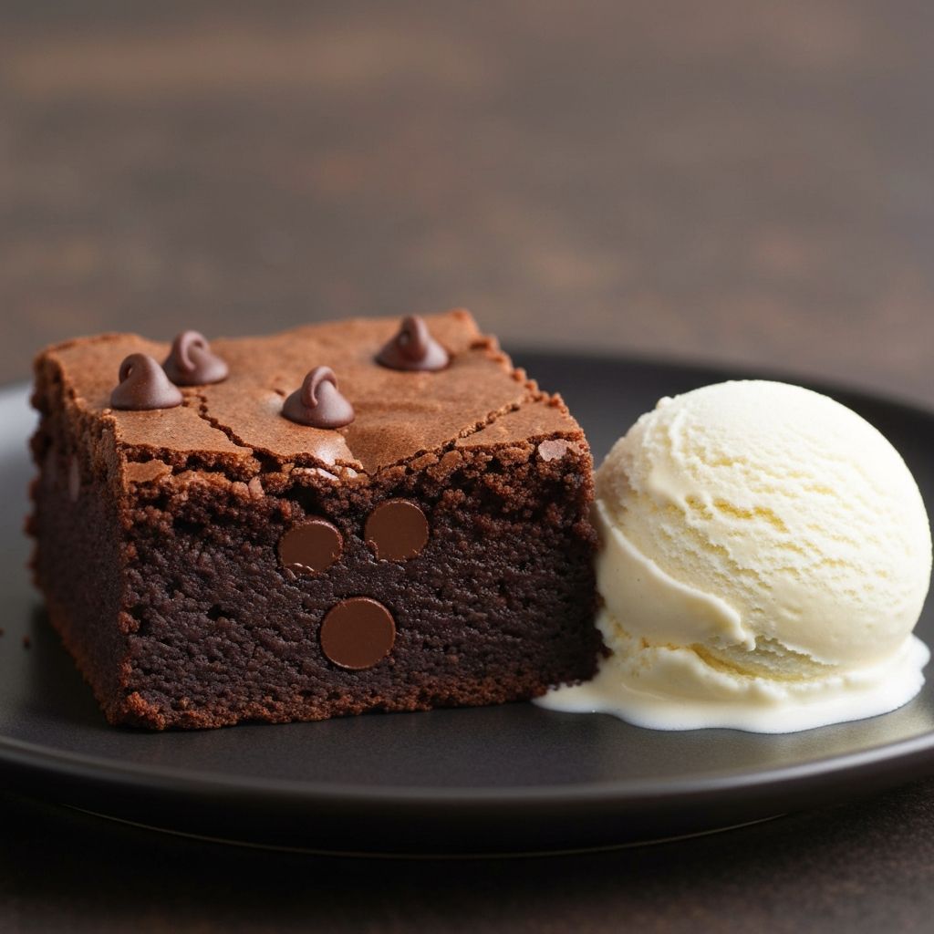 Yoğun Çikolatalı Brownie