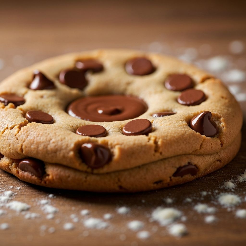 Parça Çikolatalı Cookie